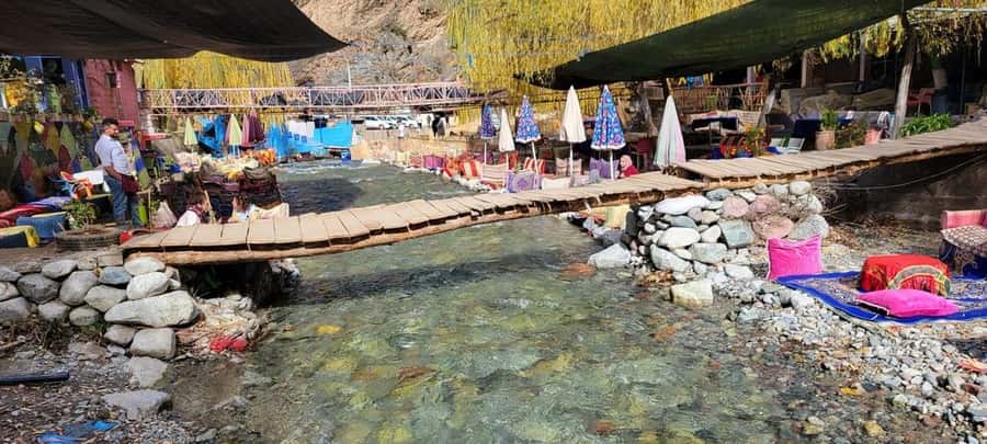 Marrakech: Ourika Valley Waterfalls & Atlas Mountains Trip - The Setti Fatma waterfall hike