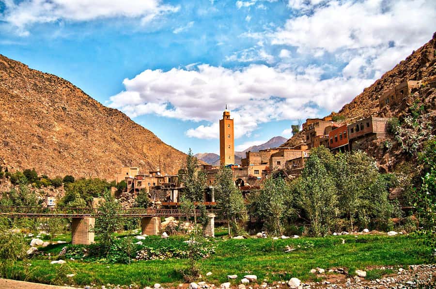 Marrakech: Ourika Valley with guid + lunch +Atlas Mountains - Setti Fatma and the walk to the waterfalls