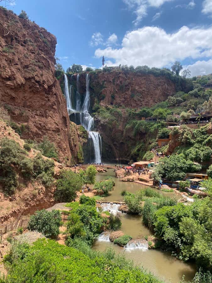 Marrakech : Ouzoud Waterfalls & Guided Tour & Boat Ride - Lunch beside the falling water