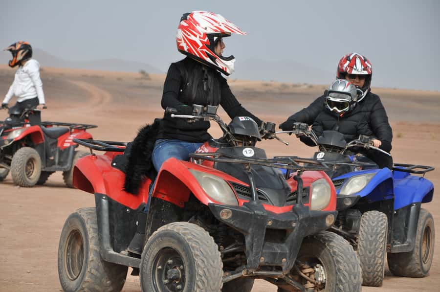 Marrakech: pack quad and camel ride in the palm grove - A 15-minute camel ride as the final taste