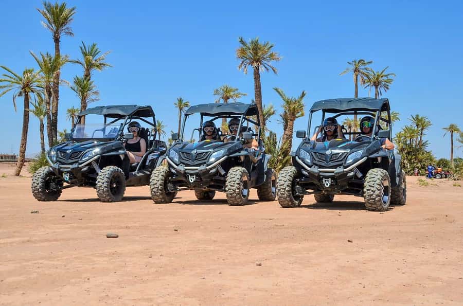 Marrakech: Palm Grove and Desert Buggy excursion - Sharing the buggy changes the value