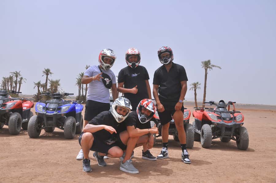 Marrakech: Palm Grove and Jbilat Desert Quad Bike Tour - What to wear for a dusty two-hour ride
