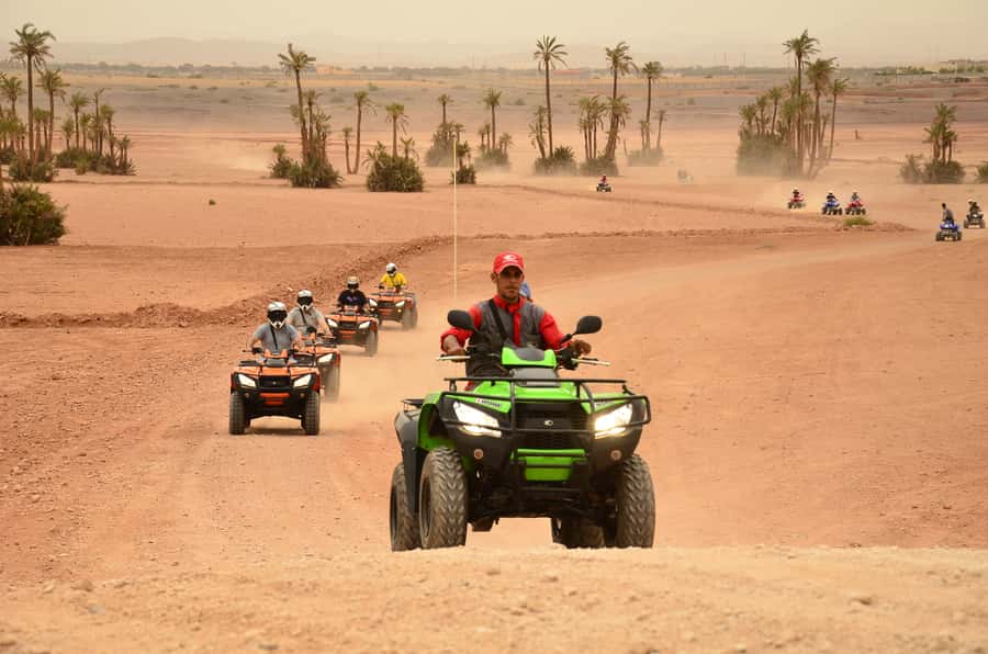 Marrakech: Palmeraie Guided Quad Tour with Tea Break - Key points at a glance
