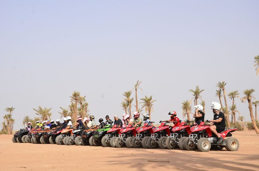 Marrakech: Palmeraie Guided Quad Tour with Tea Break - The second 30-minute ride