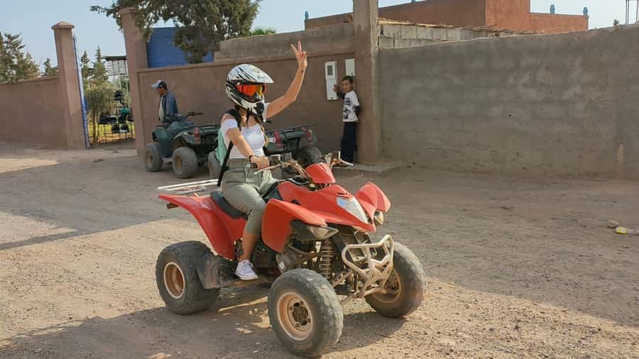 Marrakech: Palmeraie Quad Bike & Traditional Moroccan Spa - What to wear and bring