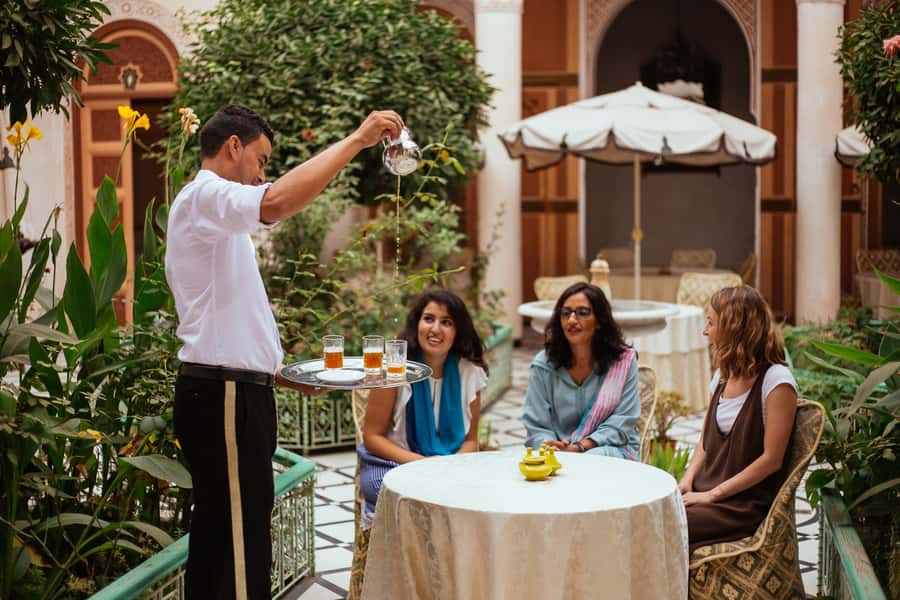 Marrakech: Private Food Tour – 10 Tastings with Locals - Dates, drinks, and the first tastes
