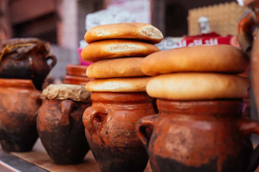 Marrakech: Private Food Tour – 10 Tastings with Locals - El Badii Palace and the Mellah sights