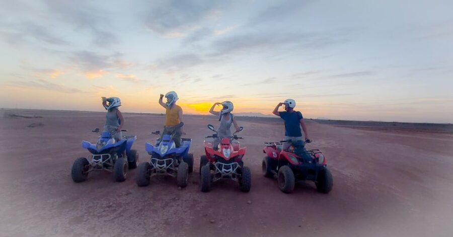 Marrakech: Private Palm Grove Camel and Quad Bike Ride - Switching from camel pace to quad-bike speed