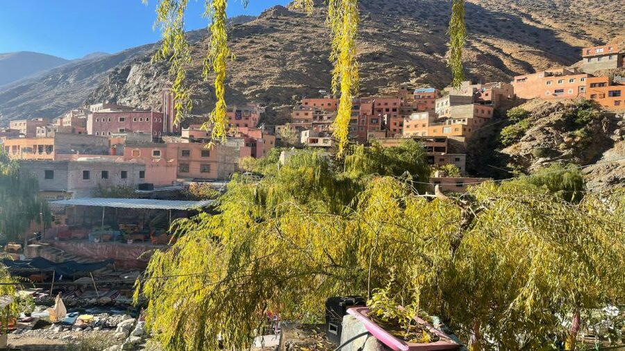 Marrakech : Private To Ourika Valley Atlas Mountains & Lunch - Lunch with a Moroccan view