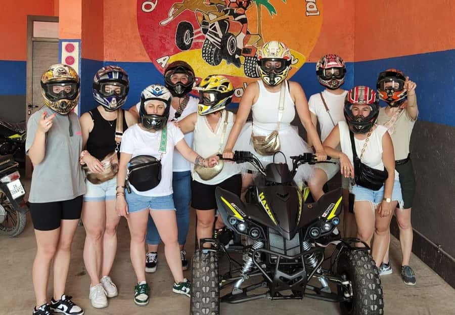 Marrakech: Quad activity in the Palmeraie with Tea break - The village pause with mint tea and bread
