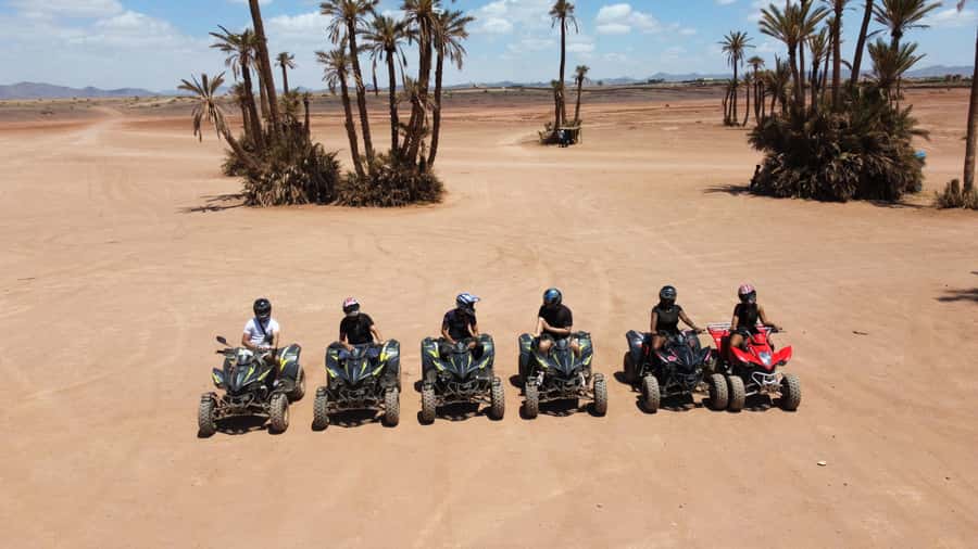 Marrakech: Quad activity in the Palmeraie with Tea break - Weather, clothes, and comfort
