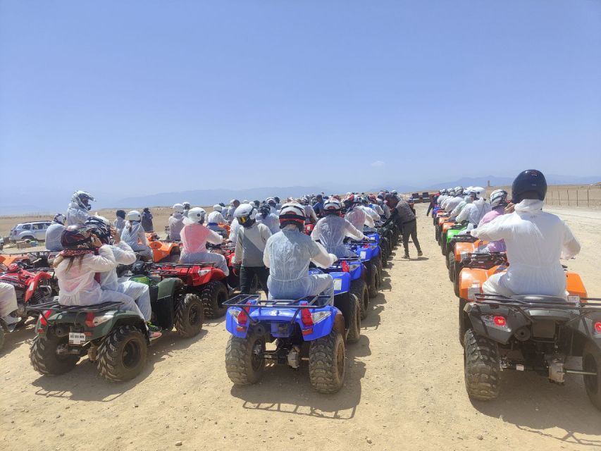 Marrakech: Quad activity in the Palmeraie with Tea break - What the guide adds to the experience