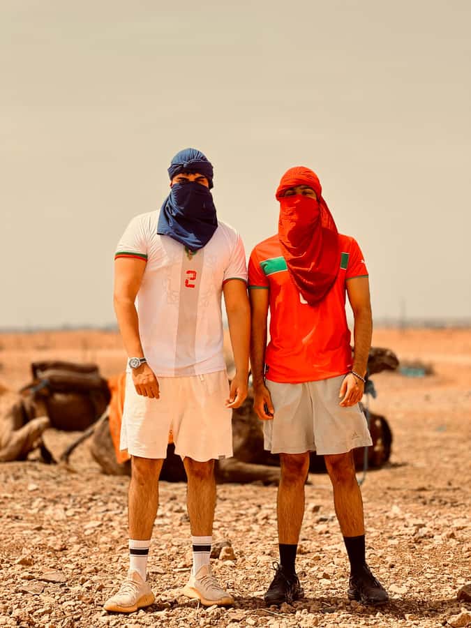 Marrakech: Quad Bike excursion at the sunset with Tea Break - Moroccan tea in the desert