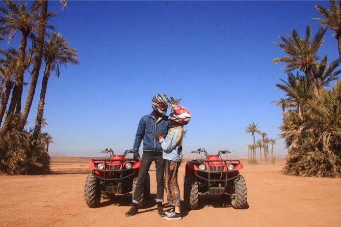 Marrakech Quad Bike Experience with Hotel Pick up and Drop Off - Riding the Palmeraie trails