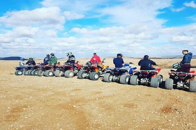Marrakech Quad Bike Experience with Hotel Pick up and Drop Off - Tea, bread, and the finish