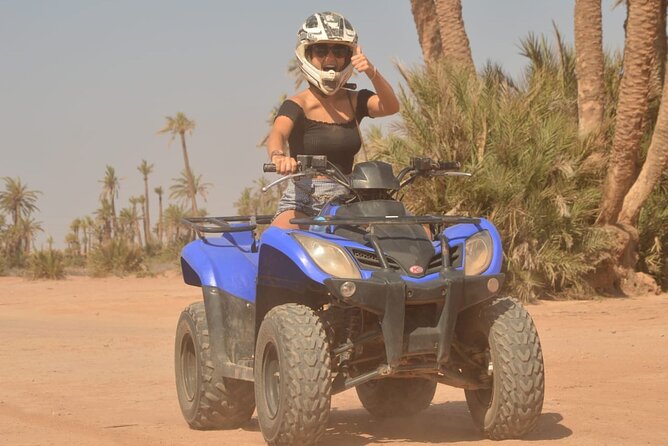 Marrakech Quad Bike Experience with Hotel Pick up and Drop Off - Getting comfortable on an automatic quad