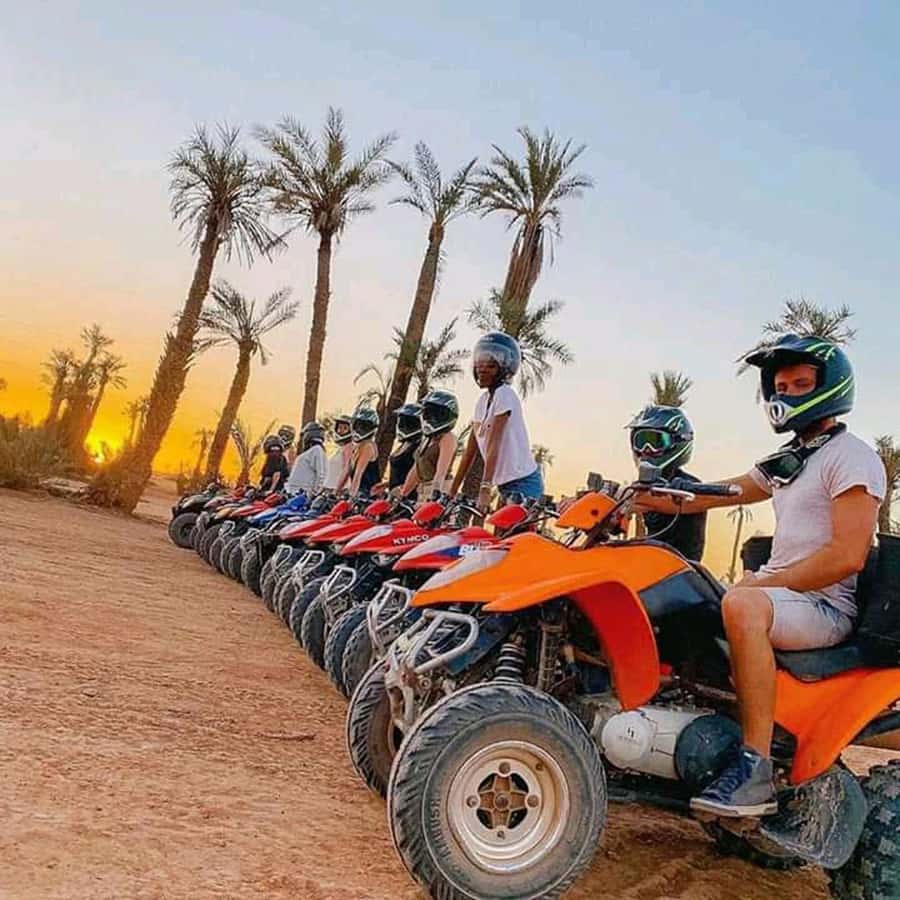 Marrakech: Quad excursion in the palm trees of Marrakech - Two stops that break up the dust