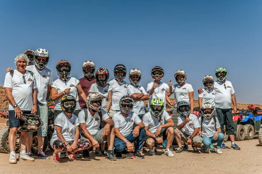 Marrakech: Quad Tour in Jbilets Desert with Palm Grove - Shared quads, private quads, and group comfort