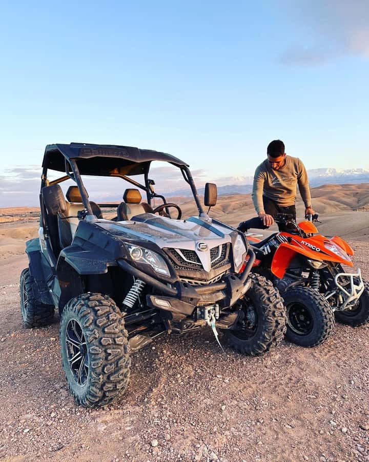 Marrakech : Ride buggy in the desert of the palm grove - What kind of desert trip is this?