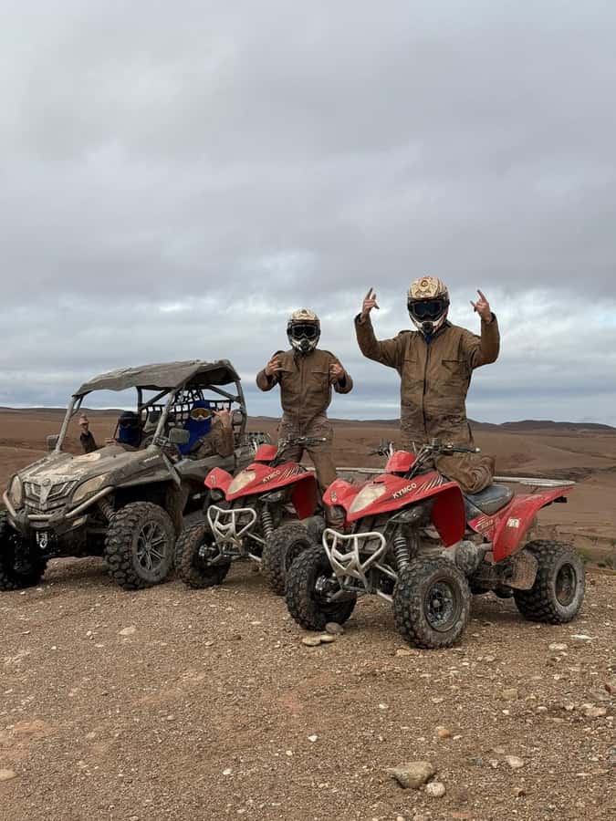 Marrakech : Ride buggy in the desert of the palm grove - Photos and the role of Abdou and Abdul