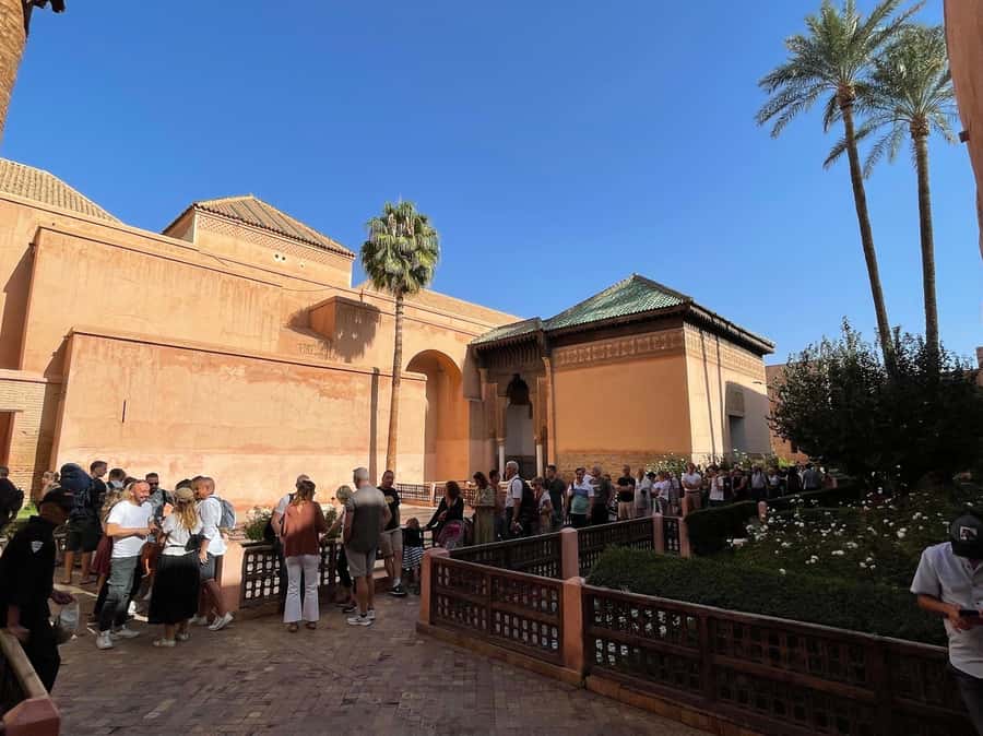 Marrakech: Saadian Tombs, Bahia Palace, Medina and Souk Tour - The Medina and souks, where the city becomes practical