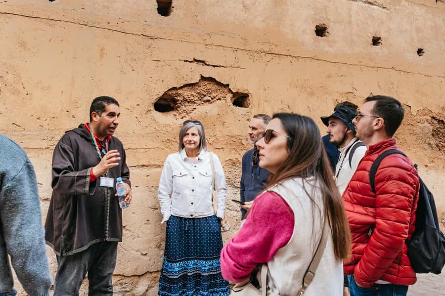 Marrakech: Saadian Tombs & Bahia Palace, Medina Guided Tour - Mellah, the old Jewish quarter