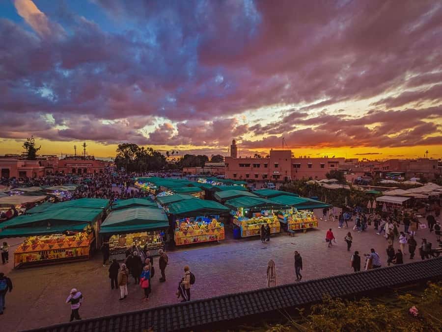 Marrakech: Souk by Night Medina Guided Walking Tour. - The Medina after sunset
