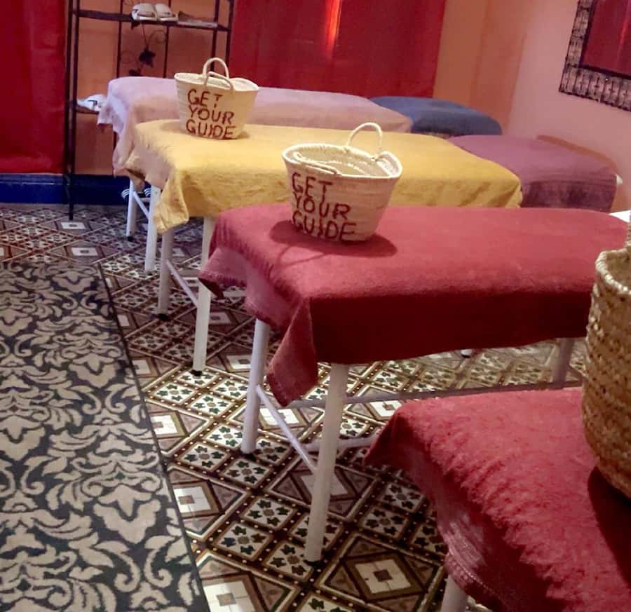 Marrakech: Souk Tour & Berber Hammam with Massage - A souk walk that leads into a hammam