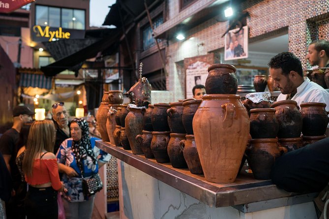 Marrakech: Street Food Tour by Night - Salads, spices, and three-course dinner