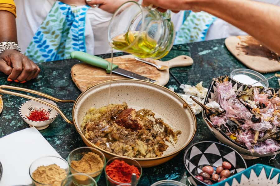 Marrakech: Tajine Cooking Class in a Traditional Riad - Cancellation, booking, and group choices