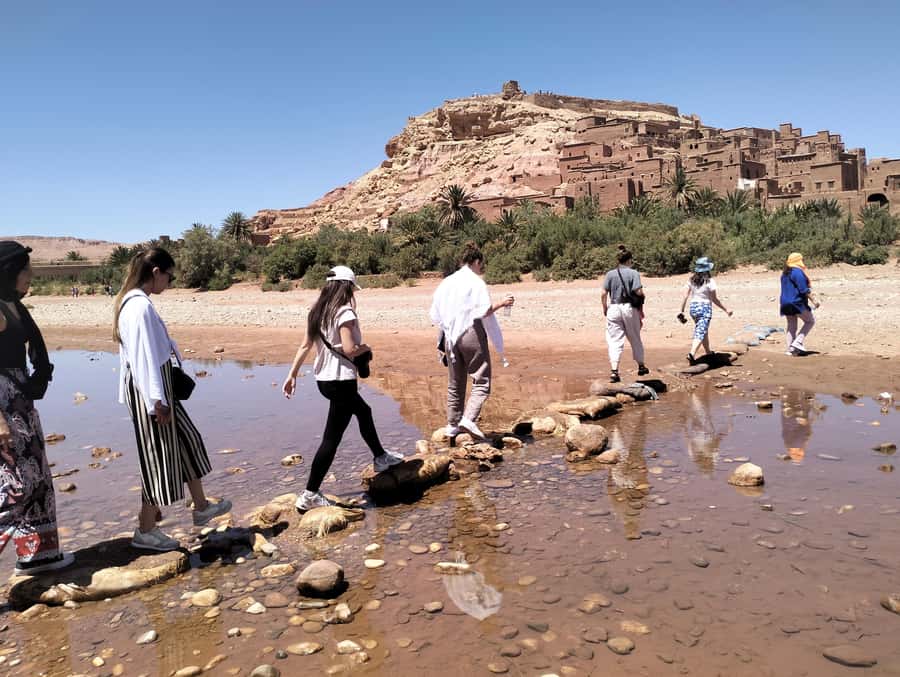 Marrakech To Fes: 3-Day Majestic Desert Sahara Tour - Camel riding across the Erg Chebbi dunes