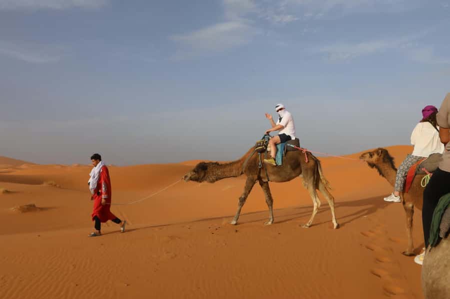Marrakech To Fes: 3-Day Majestic Desert Sahara Tour - The Berber camp after sunset
