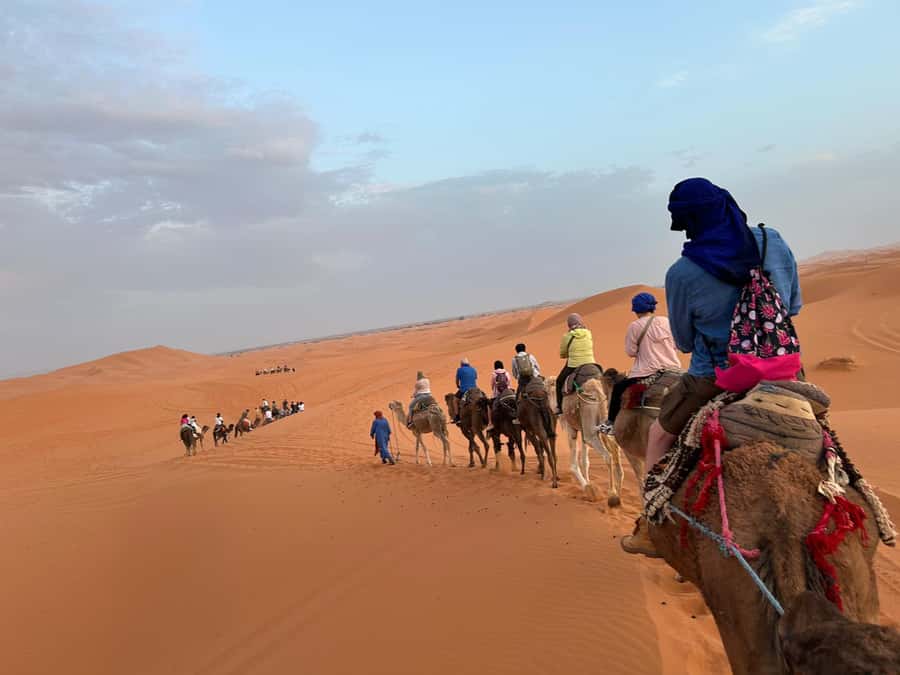 Marrakech To Fes: 3-Day Majestic Desert Sahara Tour - Crossing the Tizi n’Tichka Pass on day one