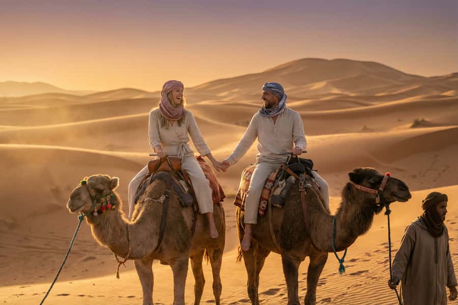 Marrakech to Merzouga: 3-Day Sahara Desert Tour & Camel Ride - One night under the stars