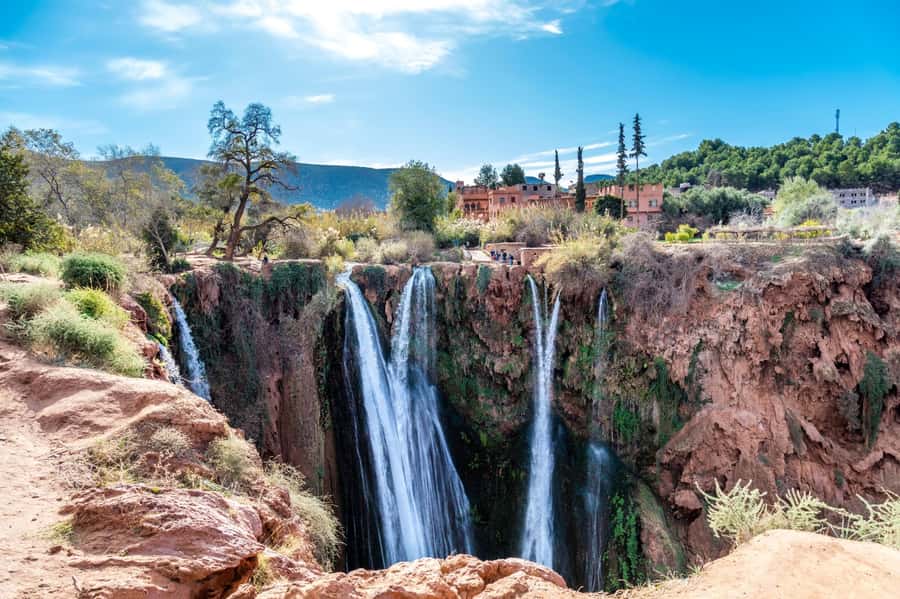 Marrakech to Ouzoud waterfalls day tour - Guide & boat ride - Barbary Apes Around the Falls