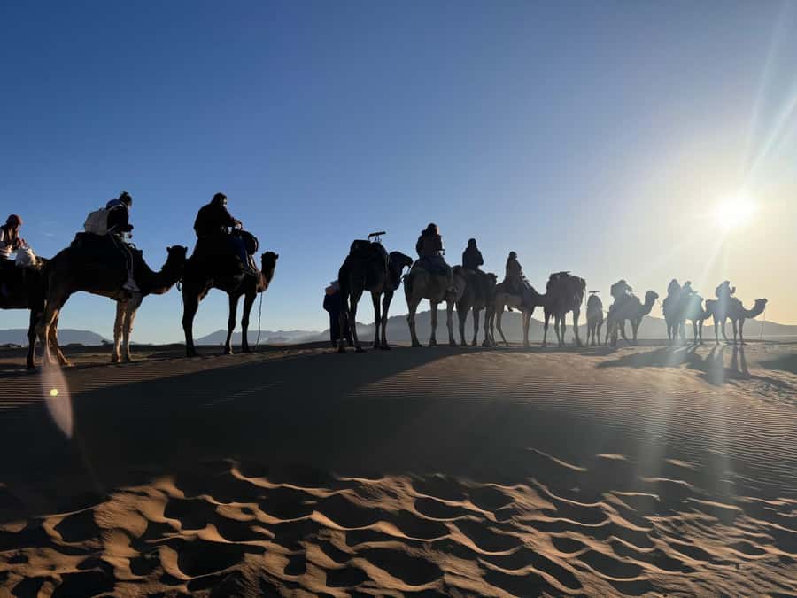Marrakech to Zagora:2-Day Luxury Sahara Tour with Camel Ride - Walking through Ait Ben Haddou