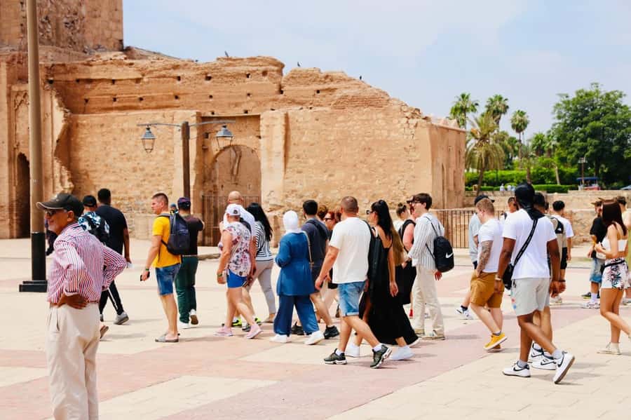 Marrakech: Uncover Hidden Gems on a Half-Day Walking Tour - The Mellah and the route toward Bahia Palace