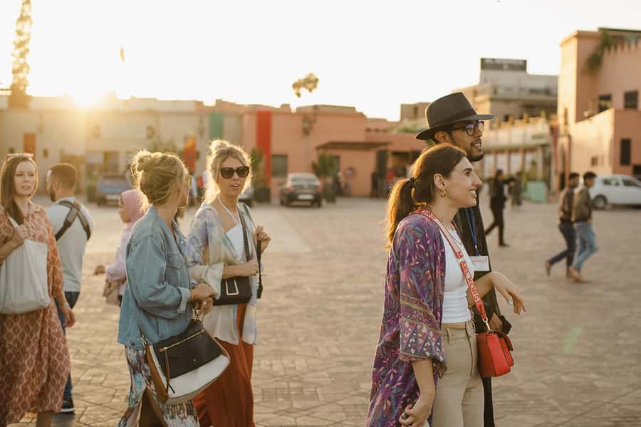 Marrakech: Vibrant Souks, Local Artisans & Medina Experience - Starting at Djemaa el Fna and entering the old city