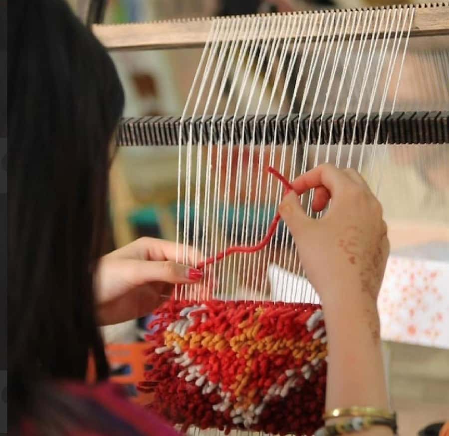Marrakech: Weave Your Own Moroccan Rug with Love & Transfe - Watching Larger Rugs Take Shape