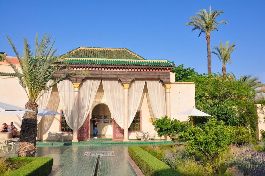 Marrakesh: Bahia Palace, Ben Youssef Medersa & Secret Garden - Meeting at Café de France and planning your timing
