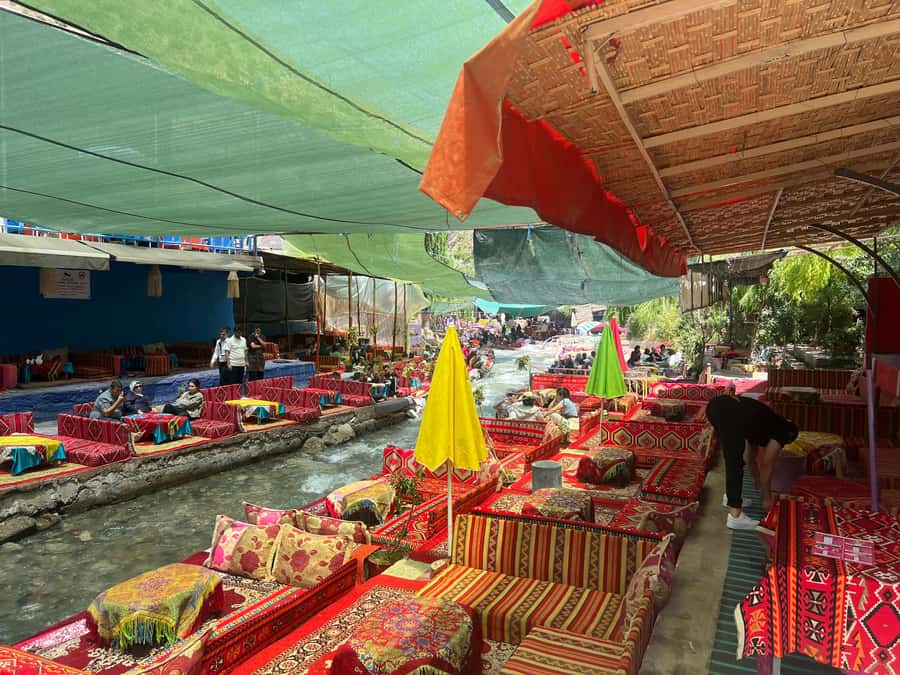 Marrakesh: Ourika Valley & Atlas Mountains, Day Trip + Lunch - Lunch beside the Ourika River