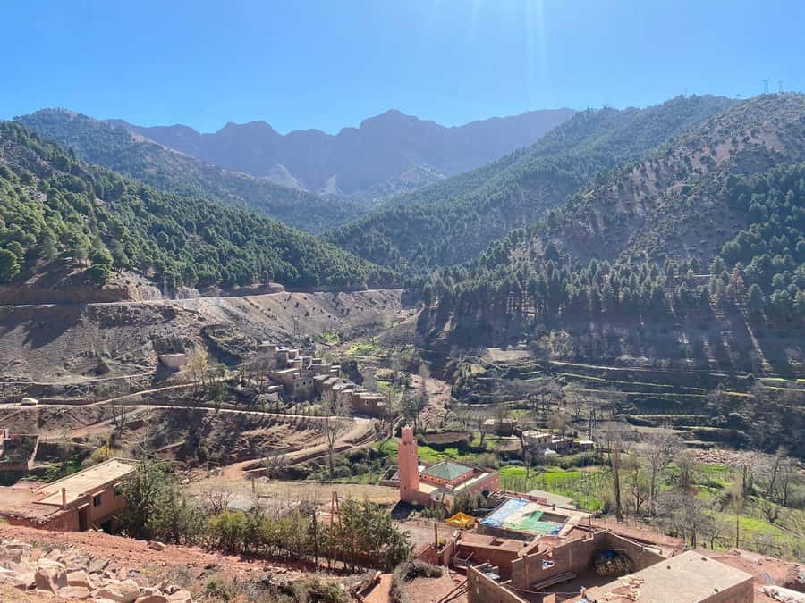 Marrakesh: Ourika Valley Tour & Secret Berber Lunch + Guide - Lunch beside the Ourika River