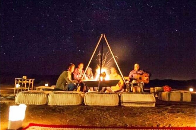 Marrakesh: Sunset Dinner in Agafay Desert with Show & Transfers - What is served for dinner