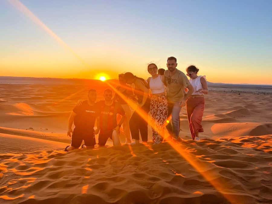 Merzouga: 1-Night in the luxury camp. camel ride & Dinner - Dinner, tea, and a night around the fire