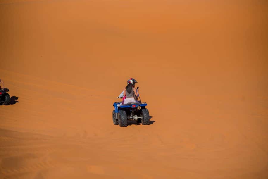 Merzouga : Adventure Quad Bike Safari, & Sandboarding - One hour across the Sahara dunes