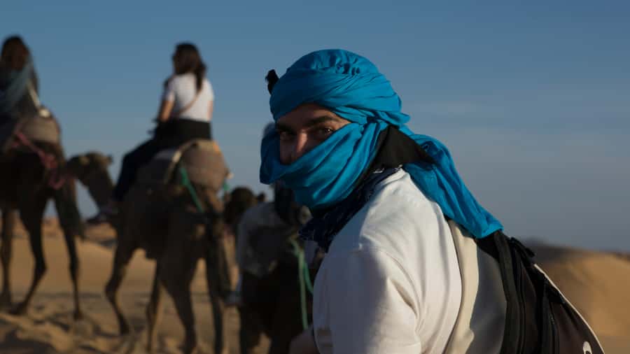 Merzouga Overnight Stay in a Berber Tent and Camel Ride - The 50-minute camel ride into the dunes