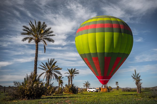 Morning Flight Over Marrakech with Hot Air Balloon Flight - Watching the balloon come to life