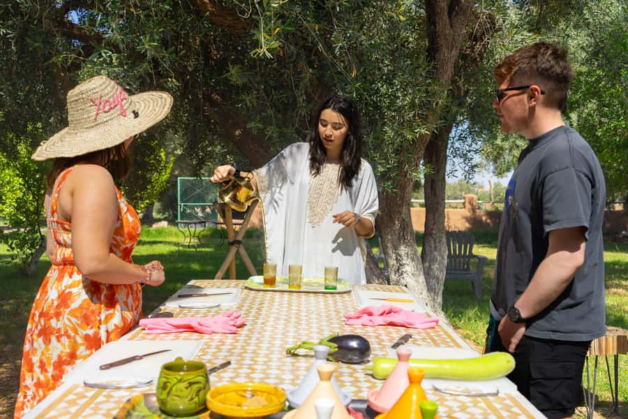 Moroccan Cooking Class: Farm-to-Table Tagine - From Hotel Ali to the farm outside Marrakech