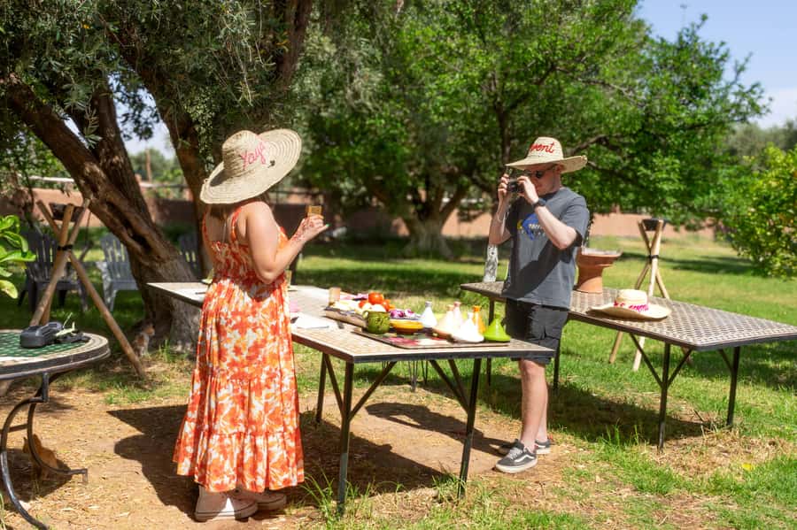 Moroccan Cooking Class: Farm-to-Table Tagine - Preparing chicken and vegetable tagine