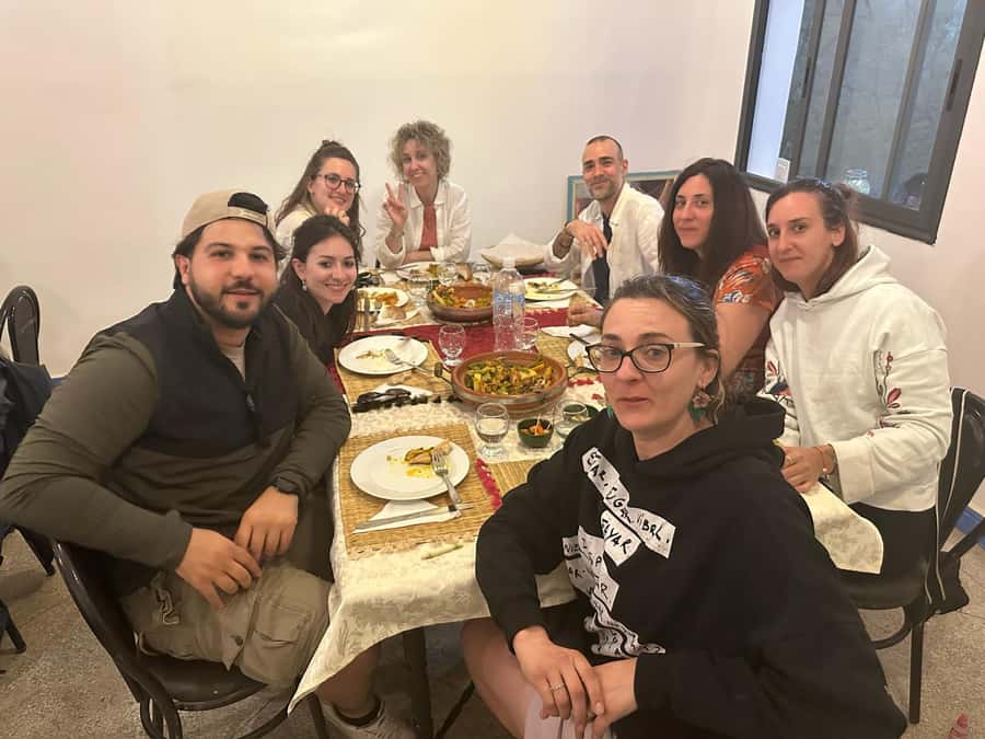 Ouarzazate to Marrakech: 3-Days Merzouga Desert Tour - A night of dinner, drums, and shared camp life